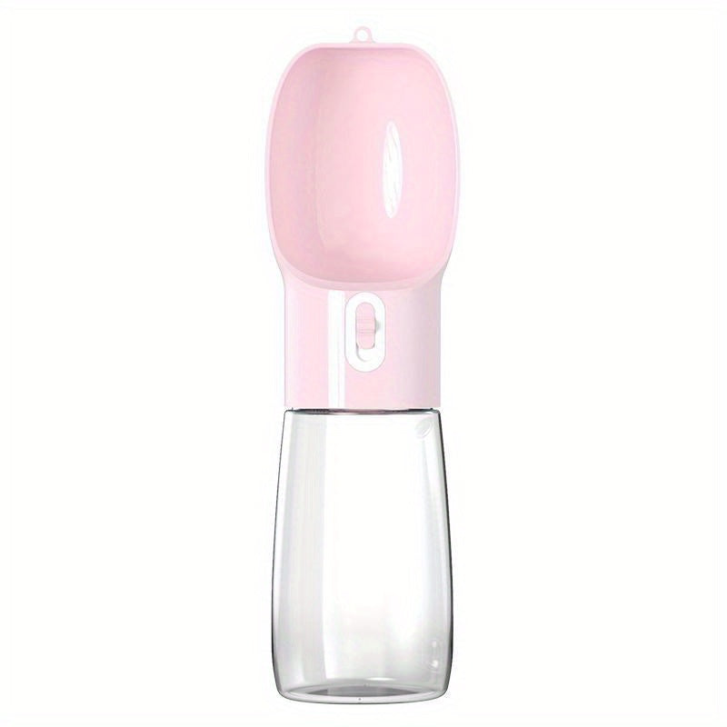 Portable Dog Water Bottle - Leakproof Pet Drinking Bottle with Bowl for Travel and Outdoor Activities