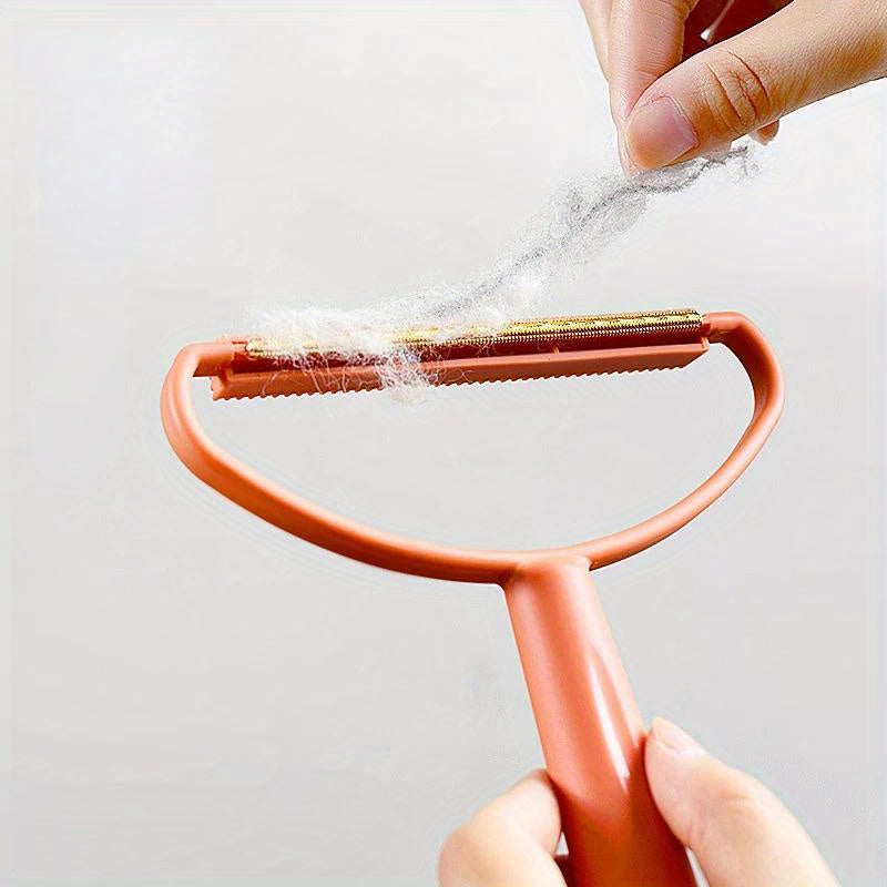 Double Sided Pet Hair Remover Brush - Lint & Fur Scraper for Cat Dog Furniture Clothes, Reusable Fabric Shaver Grooming Tool, Halloween gift, Christmas gift
