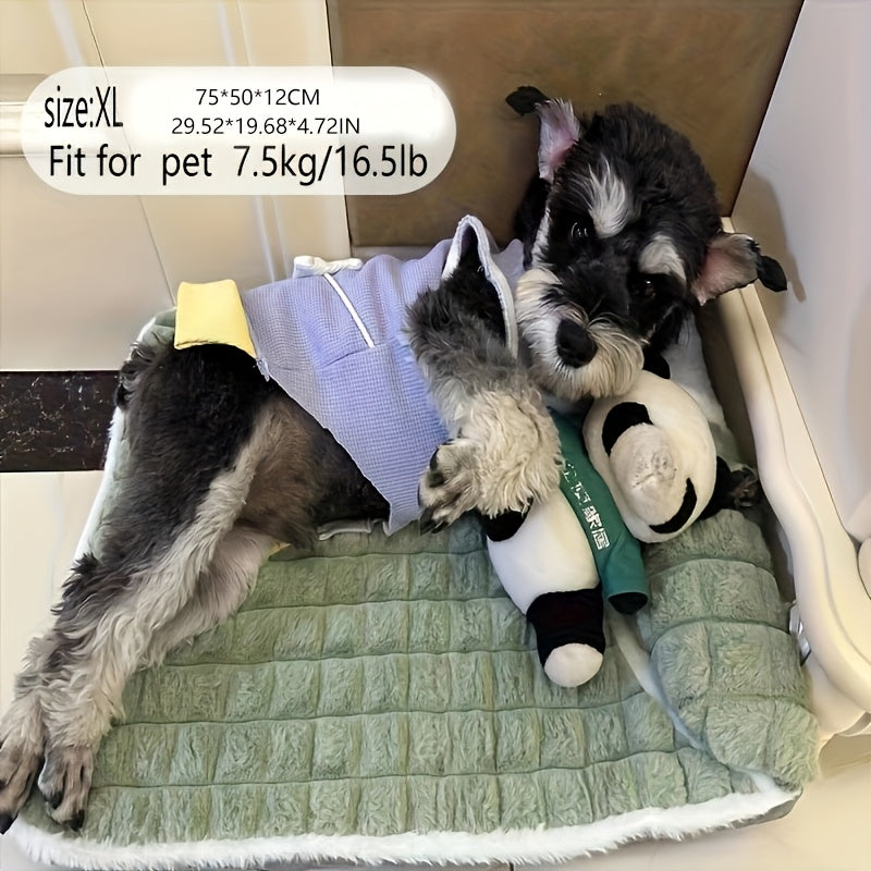 1pc Dog Mat, Four Seasons Universal Kennel, Sleeping Nest with Winter Removable And Washable Floor Mat, Dog Sleeping Mat, Pet Soft Spine Protection