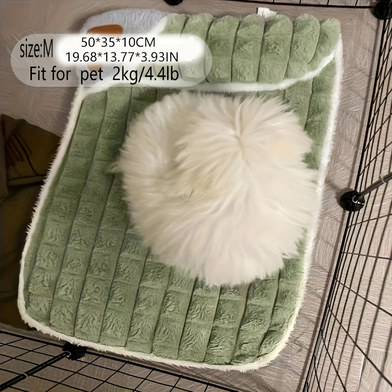 1pc Dog Mat, Four Seasons Universal Kennel, Sleeping Nest with Winter Removable And Washable Floor Mat, Dog Sleeping Mat, Pet Soft Spine Protection