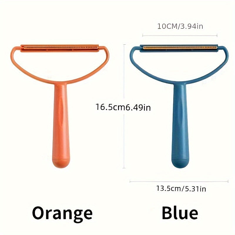 Double Sided Pet Hair Remover Brush - Lint & Fur Scraper for Cat Dog Furniture Clothes, Reusable Fabric Shaver Grooming Tool, Halloween gift, Christmas gift