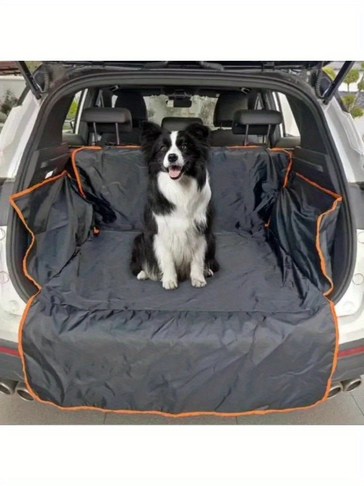 Car Trunk Mat, All-Weather Use, Pet-Friendly Car Seat Cover, Dog Mat for Cars, Car Trunk Liner, Durable Cargo Mat - Suitable for Cars, SUVs, and Trucks (1pc)
