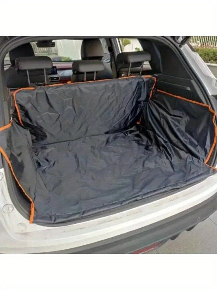 Car Trunk Mat, All-Weather Use, Pet-Friendly Car Seat Cover, Dog Mat for Cars, Car Trunk Liner, Durable Cargo Mat - Suitable for Cars, SUVs, and Trucks (1pc)