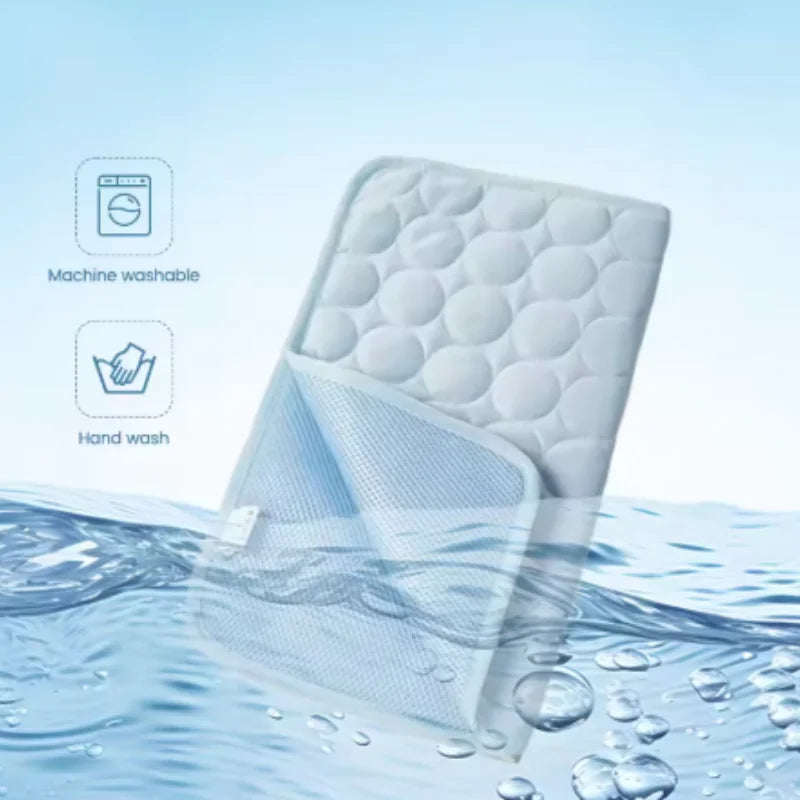 Dog Mat Cooling Summer Pad Mat For Dogs Cat Blanket Sofa Breathable Pet Dog Bed Summer Washable For Small Medium Large Dogs Car