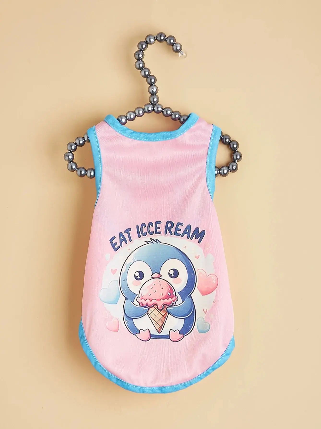 Pet clothes: dog and cat vest Light, breathable, comfortable, simple, generous, fresh and cute, suitable for all seasons