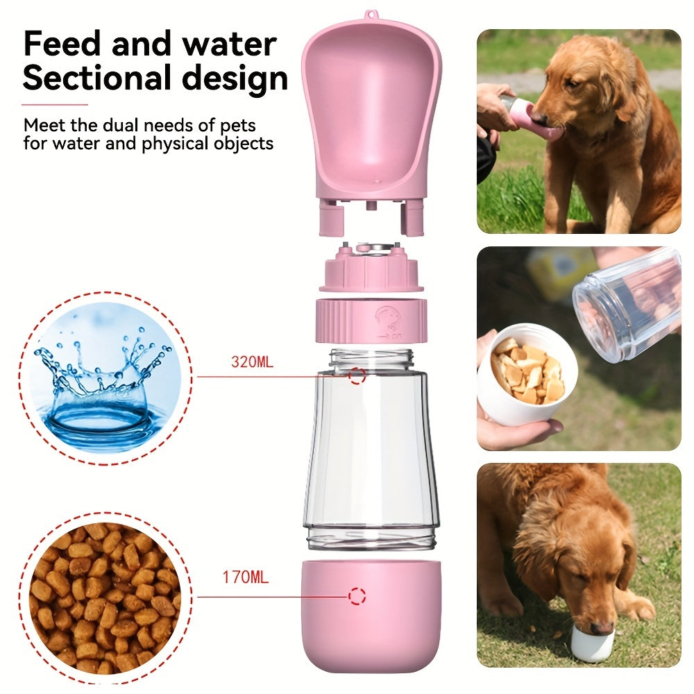 Pet Water Cup Dog Outdoor Travel Cup Drinking Cup Feeding Water Dispenser Portable Dog Water Bottle Water and Food Cup Supplies