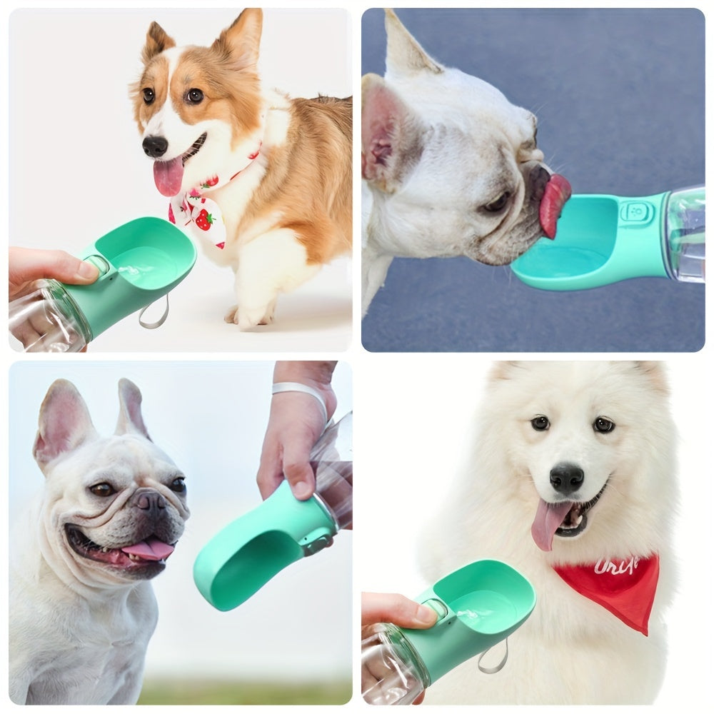 Portable Dog Water Bottle, Travel Cup for Dog Walking, Pet Water Dispenser and Feeder Accessories